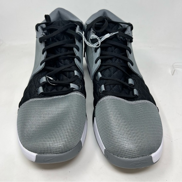 Nike LeBron Witness 8 Cool Grey Black White Size 18 Basketball Shoes main image 8